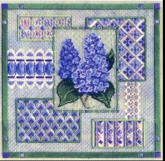 Lilac Collage